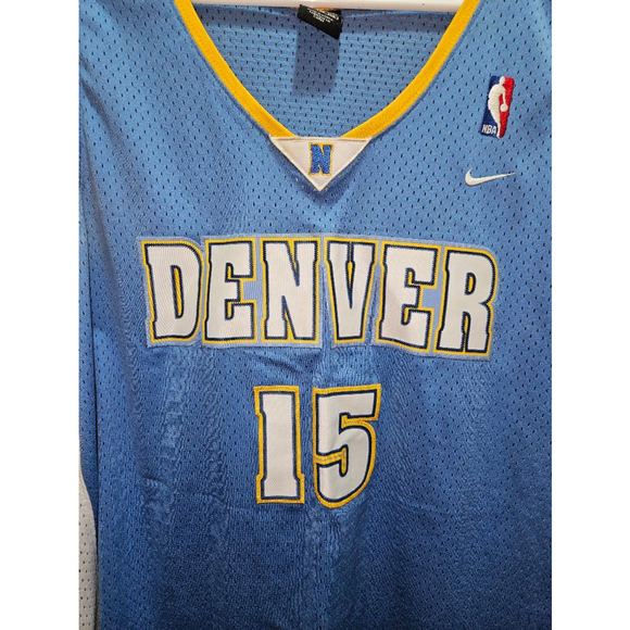 Men's Nike Basketball Jersey, Blue, XXL (Carmelo Anthony) - Picture 7 of 10